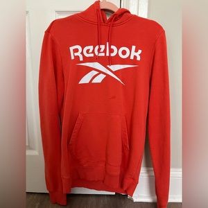 Reebok hoodie. Willing to talk about price and send more pictures.